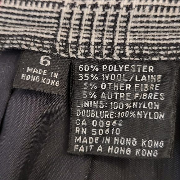 *VINTAGE* Classic Sasson Glenn Check Houndstooth Suit - Picture 6 of 7